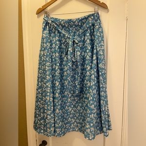 NWOT Live 4 Truth Floral Midi Skirt Size XL 🩵